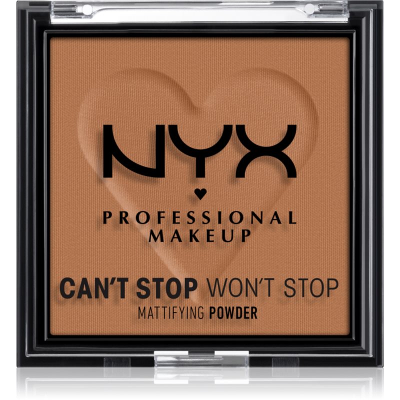 NYX Professional Makeup Can't Stop Won't Stop Mattifying Powder матираща пудра цвят 08 Mocha 6 гр. на ниска цена