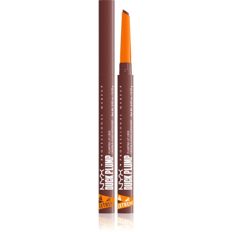 NYX Professional Makeup Duck Plump Liner молив за устни с увеличаващ ефект цвят Dash of Cocoa 0.33 гр.