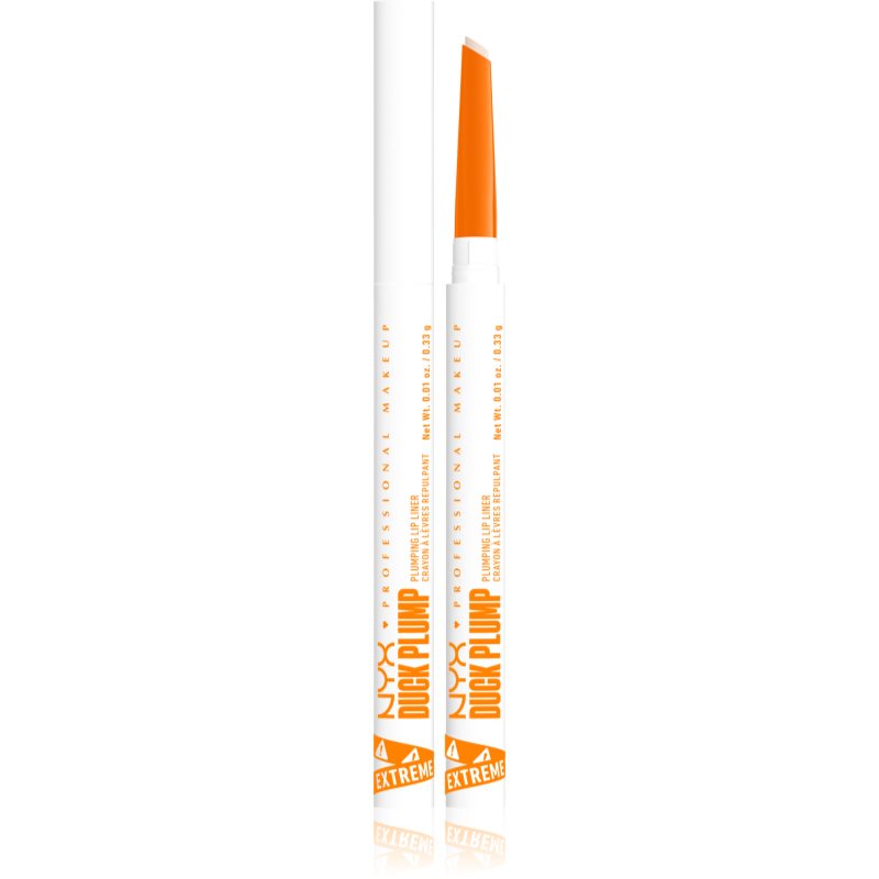 NYX Professional Makeup Duck Plump Liner молив за устни с увеличаващ ефект цвят Ducking Clear 0.33 гр.