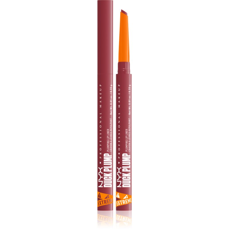 NYX Professional Makeup Duck Plump Liner молив за устни с увеличаващ ефект цвят Flirty Flip 0.33 гр.