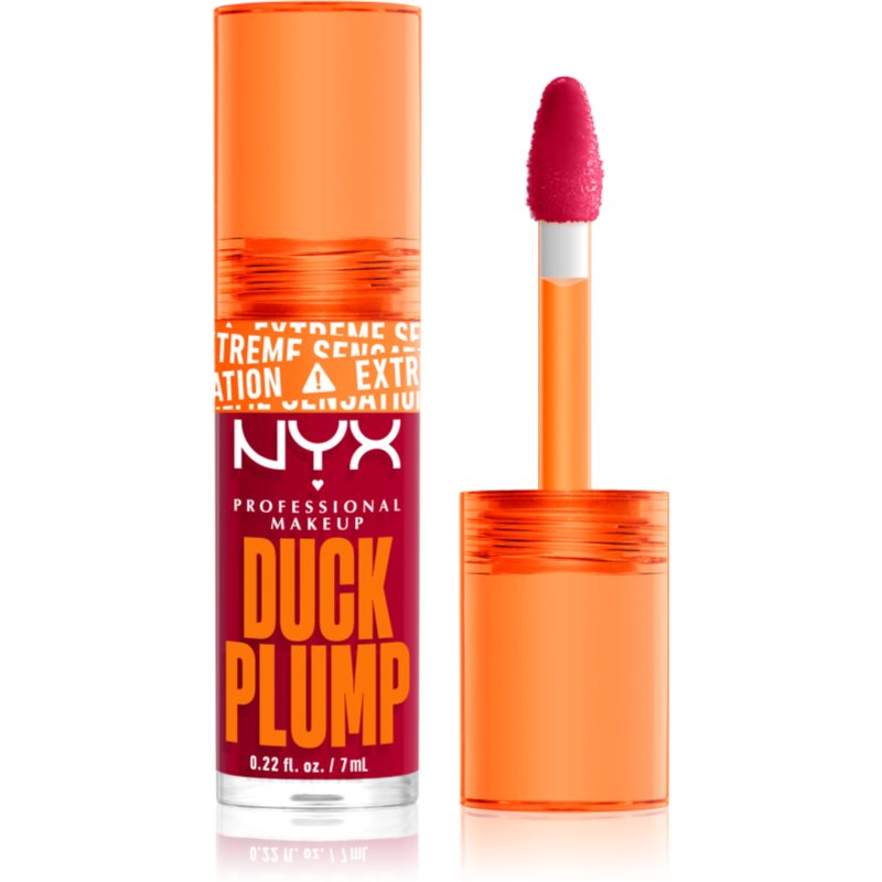 NYX Professional Makeup Duck Plump блясък за устни с увеличаващ ефект цвят 14 Hall Of Flame 7 мл. на ниска цена