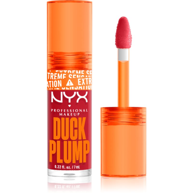 NYX Professional Makeup Duck Plump блясък за устни с увеличаващ ефект цвят 19 Cherry Spice 7 мл.