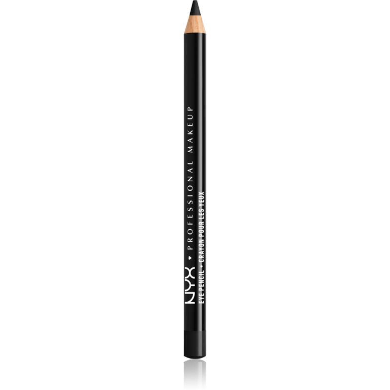 NYX Professional Makeup Eye and Eyebrow Pencil прецизен молив за очи цвят Black 1.2 гр.