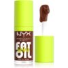 NYX Professional Makeup Fat Oil Lip Drip масло от нар цвят Livin The Cream 4.8 мл.