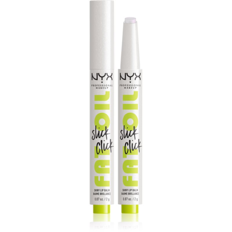 NYX Professional Makeup Fat Oil Slick Click тониращ балсам за устни цвят 01 Main Character 2 гр. на ниска цена