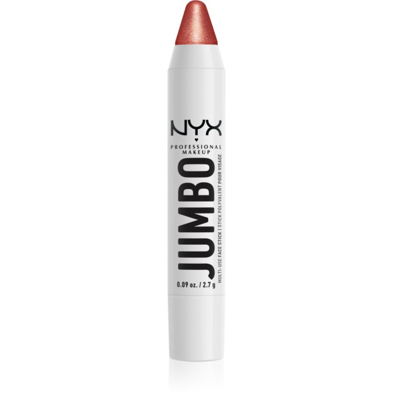 NYX Professional Makeup Jumbo Multi-Use Highlighter Stick кремообразен озарител с молив цвят 03 Lemon Merringue 2