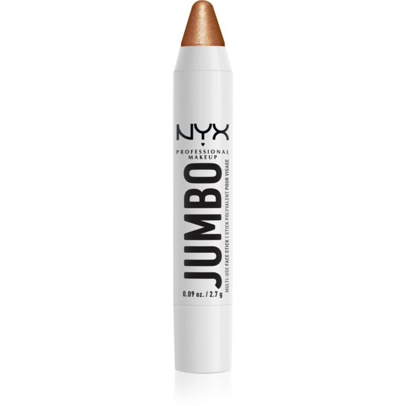 NYX Professional Makeup Jumbo Multi-Use Highlighter Stick кремообразен озарител с молив цвят 05 Apple Pie 2