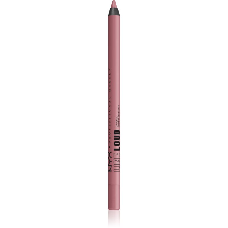 NYX Professional Makeup Line Loud Vegan молив-контур за устни с матиращ ефект цвят 13 - Fierce Flirt 1