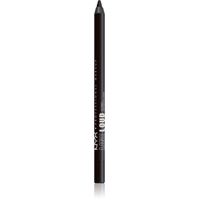NYX Professional Makeup Line Loud Vegan молив-контур за устни с матиращ ефект цвят 18 - Evil Genius 1