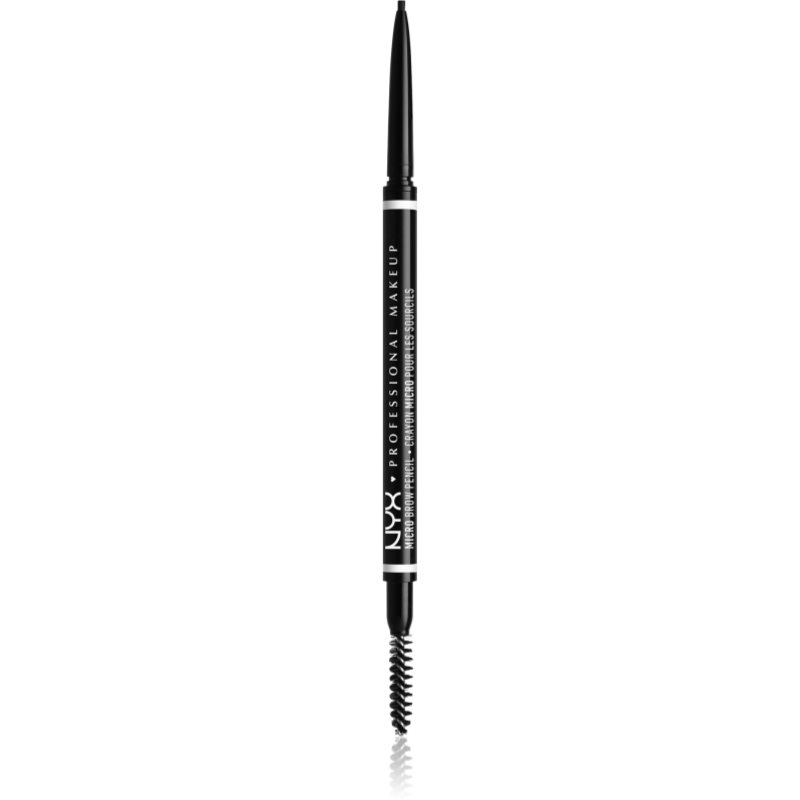 NYX Professional Makeup Micro Brow Pencil молив за вежди цвят 08 Black 0.09 гр.