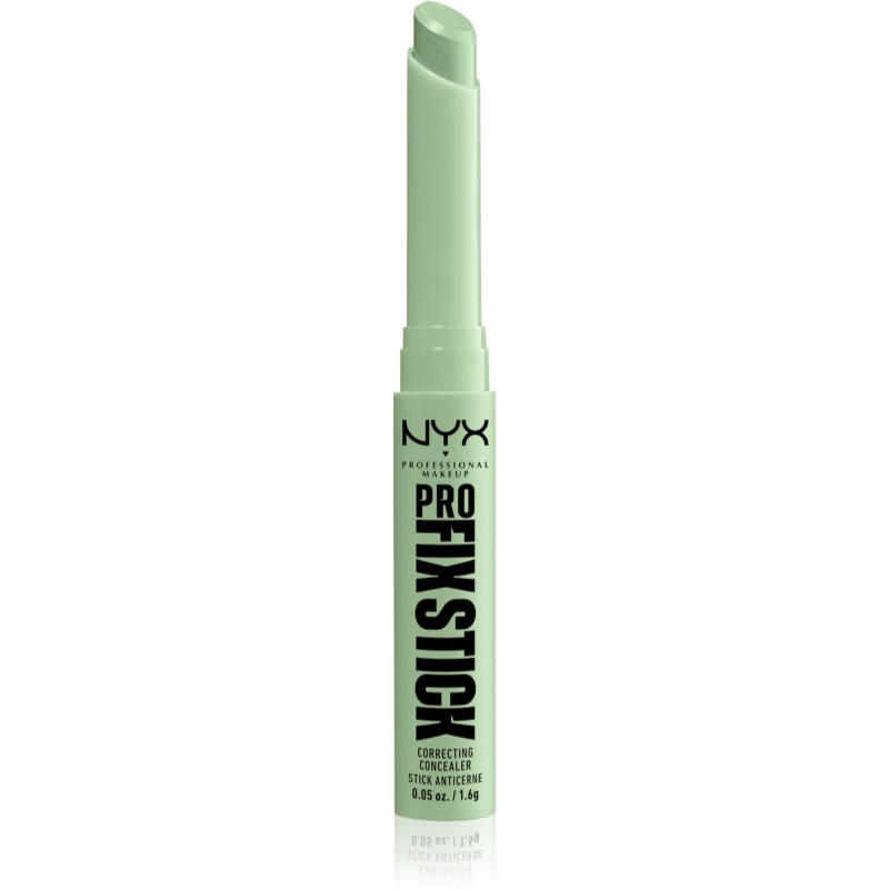 NYX Professional Makeup Pro Fix Stick коректор за уеднаквяване цвета на кожата цвят 0.1 Green 1