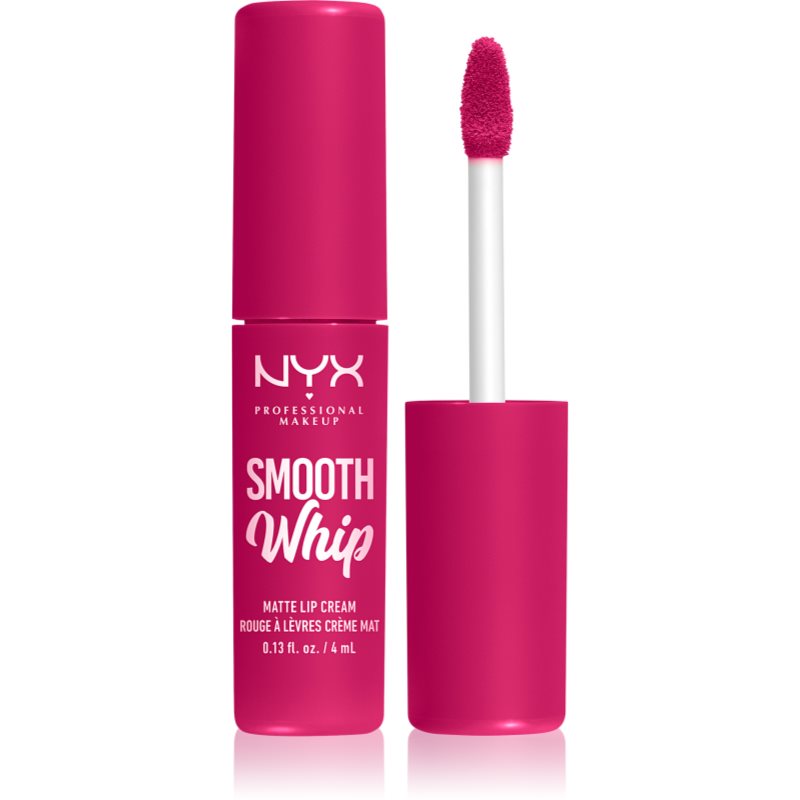 NYX Professional Makeup Smooth Whip Matte Lip Cream кадифено червило с изглаждащ ефект цвят 09 Bday Frosting 4 мл. на ниска цена