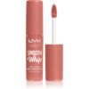 NYX Professional Makeup Smooth Whip Matte Lip Cream кадифено червило с изглаждащ ефект цвят 22 Cheeks 4 мл.