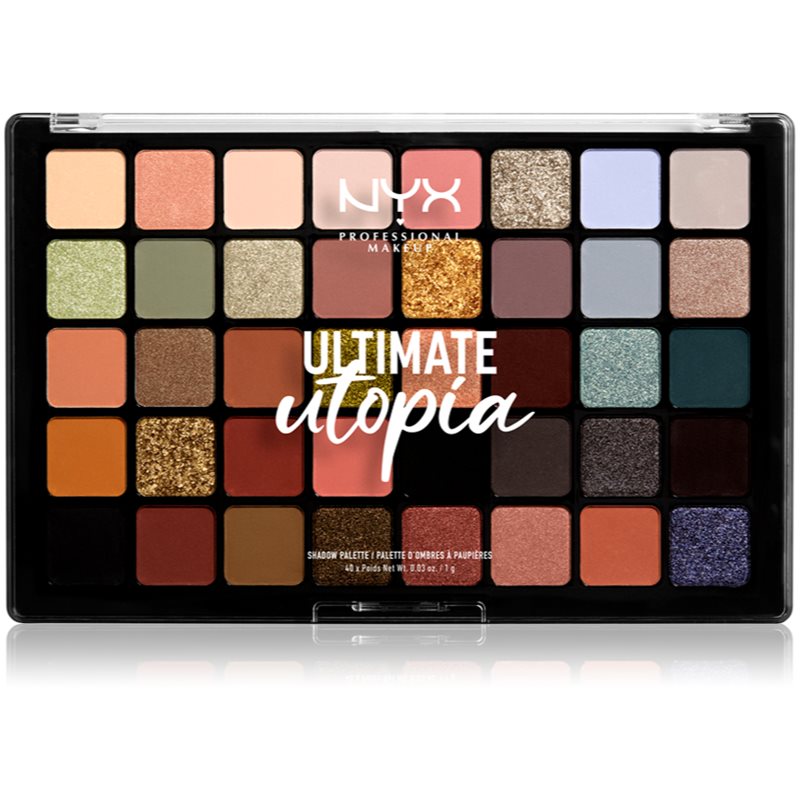 NYX Professional Makeup Ultimate Utopia палитра сенки за очи 40 x 1 гр.
