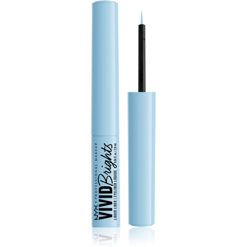 NYX Professional Makeup Vivid Brights течни очни линии цвят 06 Blue Thang 2 мл.