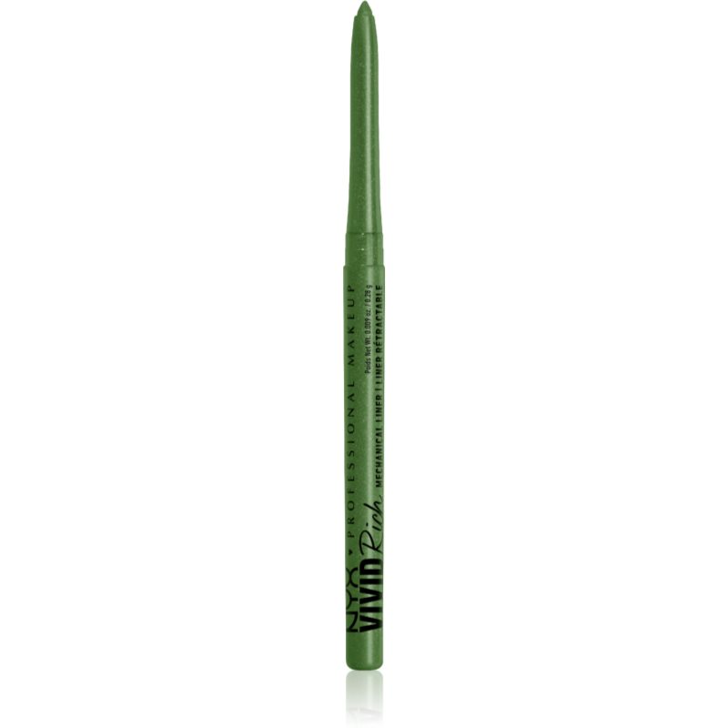 NYX Professional Makeup Vivid Rich молив за очи цвят 09 Its Giving Jade 0.28 гр.