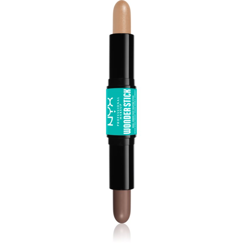 NYX Professional Makeup Wonder Stick Dual Face Lift двустранна контурираща писалка цвят 01 Fair 2x4 гр.