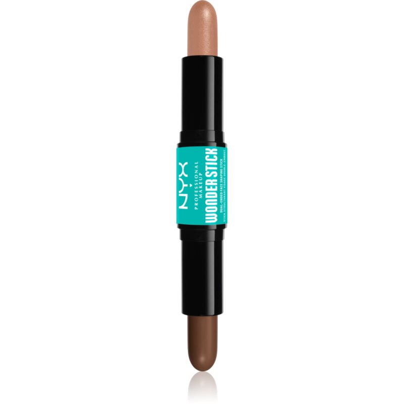 NYX Professional Makeup Wonder Stick Dual Face Lift двустранна контурираща писалка цвят 04 Medium 2x4 гр.