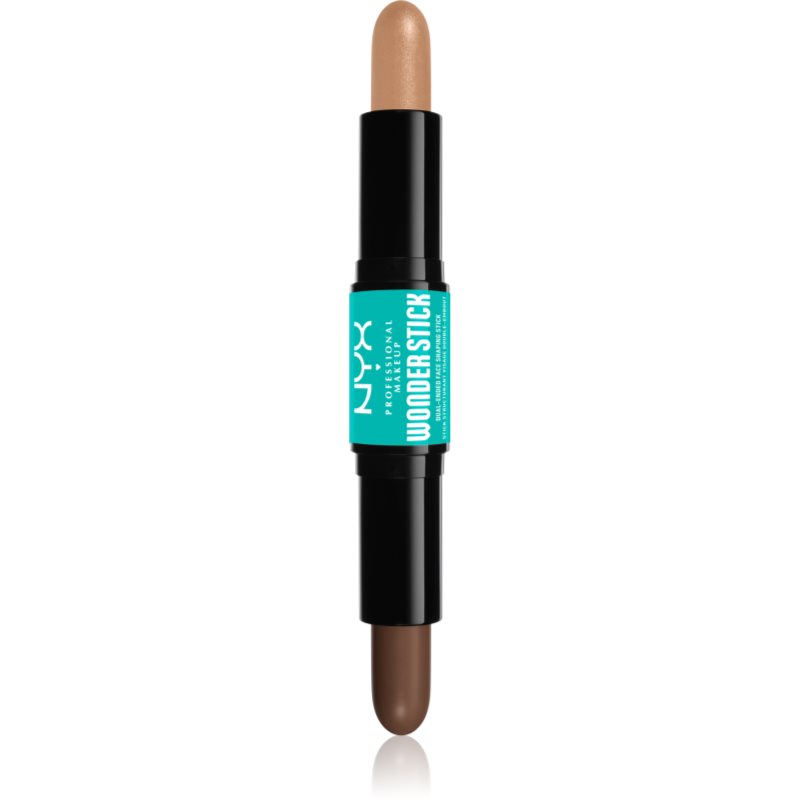 NYX Professional Makeup Wonder Stick Dual Face Lift двустранна контурираща писалка цвят 05 Medium Tan 2x4 гр.
