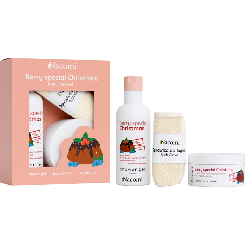 Nacomi Berry Special Christmas подаръчен комплект за тяло
