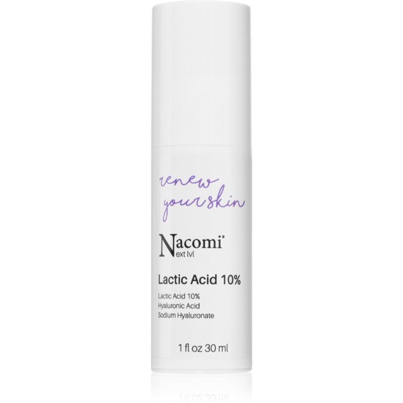 Nacomi Next Level Renew Your Skin изглаждащ серум с млечна киселина 30 мл.
