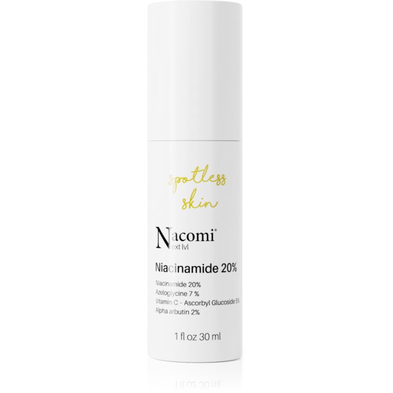 Nacomi Next Level Spotless Skin локална грижа за лице с хиперпигментация 30 мл.