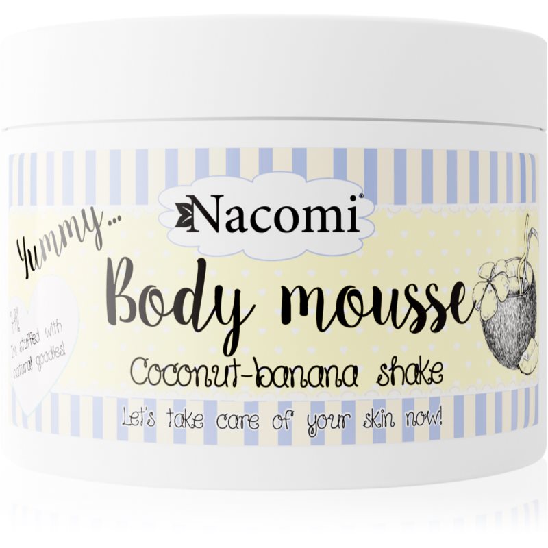 Nacomi Yummy... Coconut Banana Shake освежаваща пяна за тяло 180 мл.
