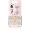 Nail HQ Almond Изкуствени нокти Natural Glaze 24 бр.