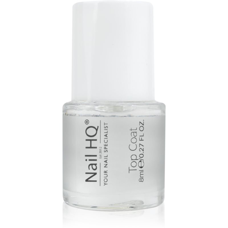Nail HQ Essentials Top Coat горен лак за нокти без използване на UV/LED лампа 8 мл.