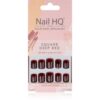 Nail HQ Square Изкуствени нокти Deep Red 24 бр.