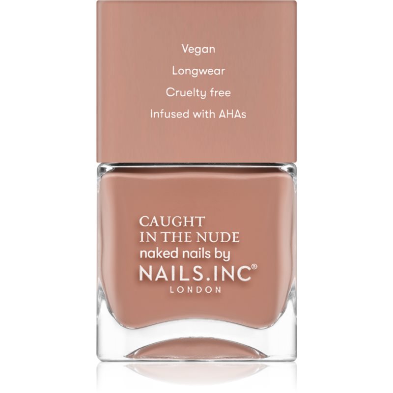 Nails Inc. Caught in the nude лак за нокти цвят Turks and caicos beach 14 мл.
