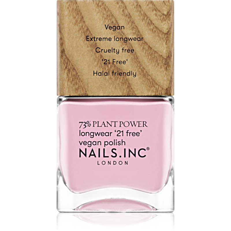 Nails Inc. Vegan Nail Polish дълготраен лак за нокти цвят Everyday Self Care 14 мл.