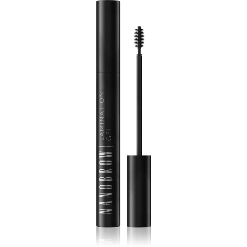 Nanobrow Lamination Gel гел за вежди цвят Brown 7 мл.