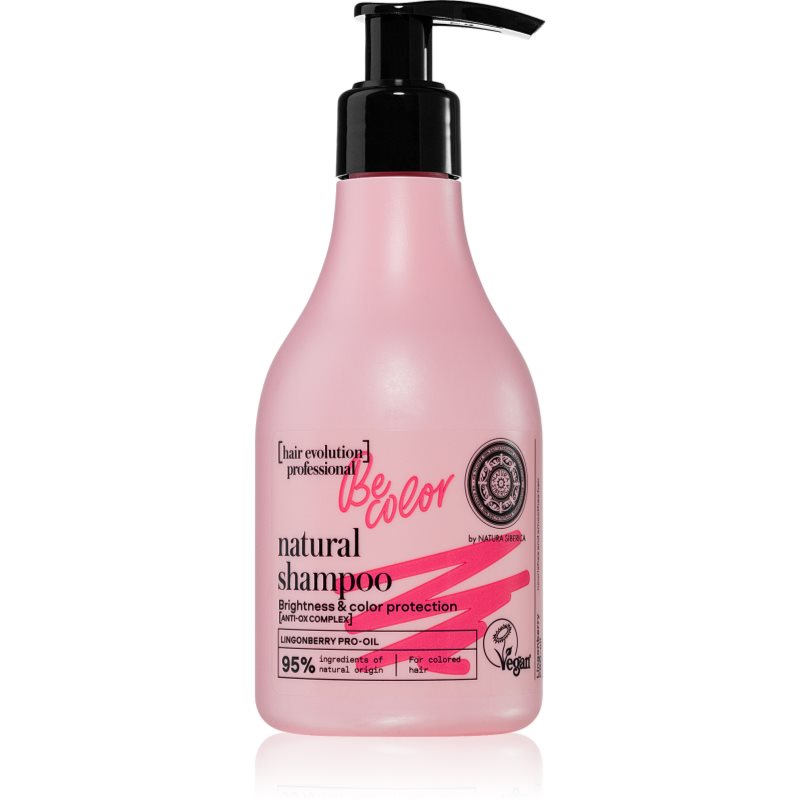 Natura Siberica Hair Evolution Be-Color шампоан за блясък за защита на цветовете 245 мл.