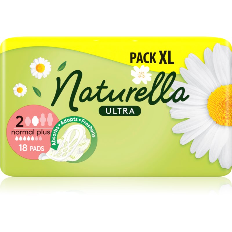Naturella Normal Plus санитарни кърпи 18 бр.