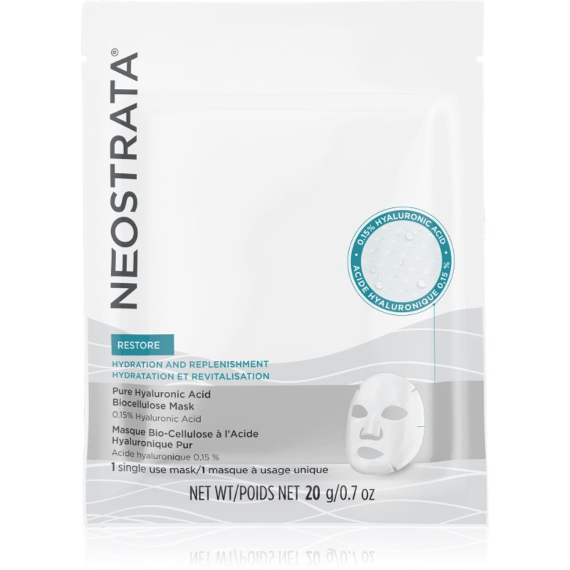 NeoStrata Restore Хидратираща платнена маска с хиалуронова киселина 20 гр.