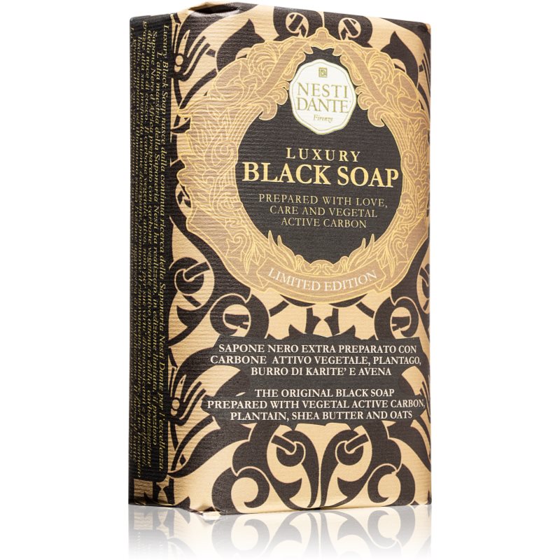 Nesti Dante Luxury Black черен сапун 250 гр.