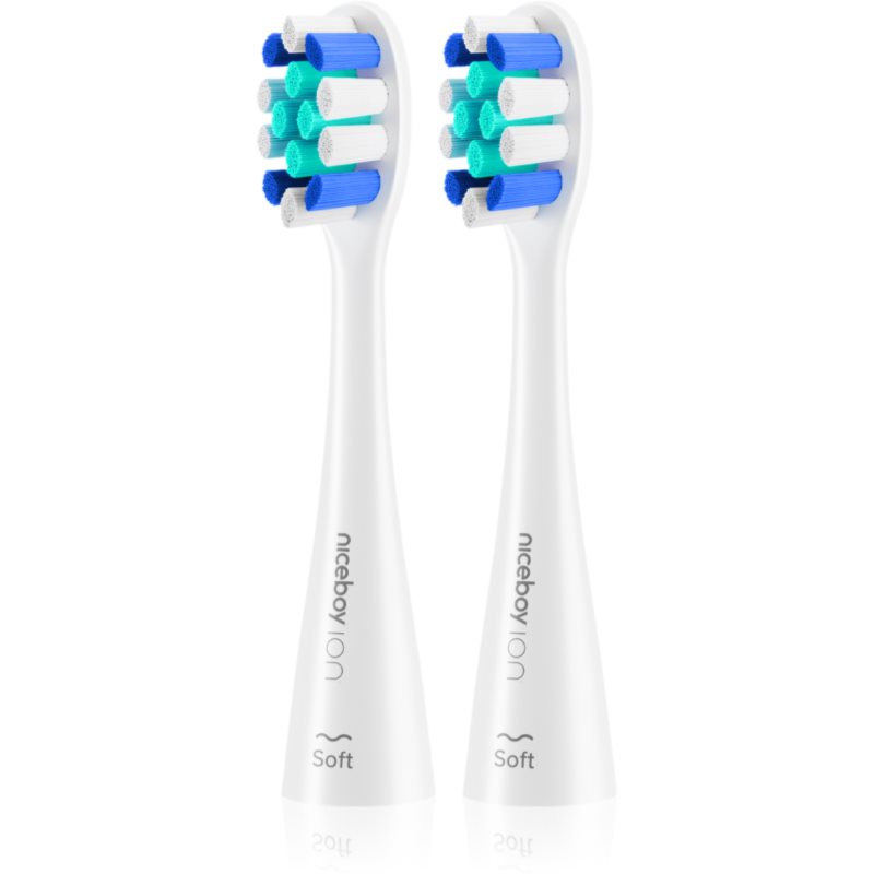Niceboy ION Sonic Lite сменяеми глави софт White 2 бр.