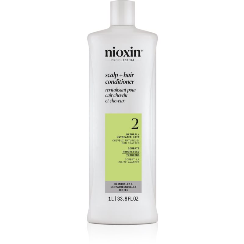 Nioxin System 2 Scalp + Hair Conditioner балсам срещу изтъняване на косата 1000 мл. на ниска цена