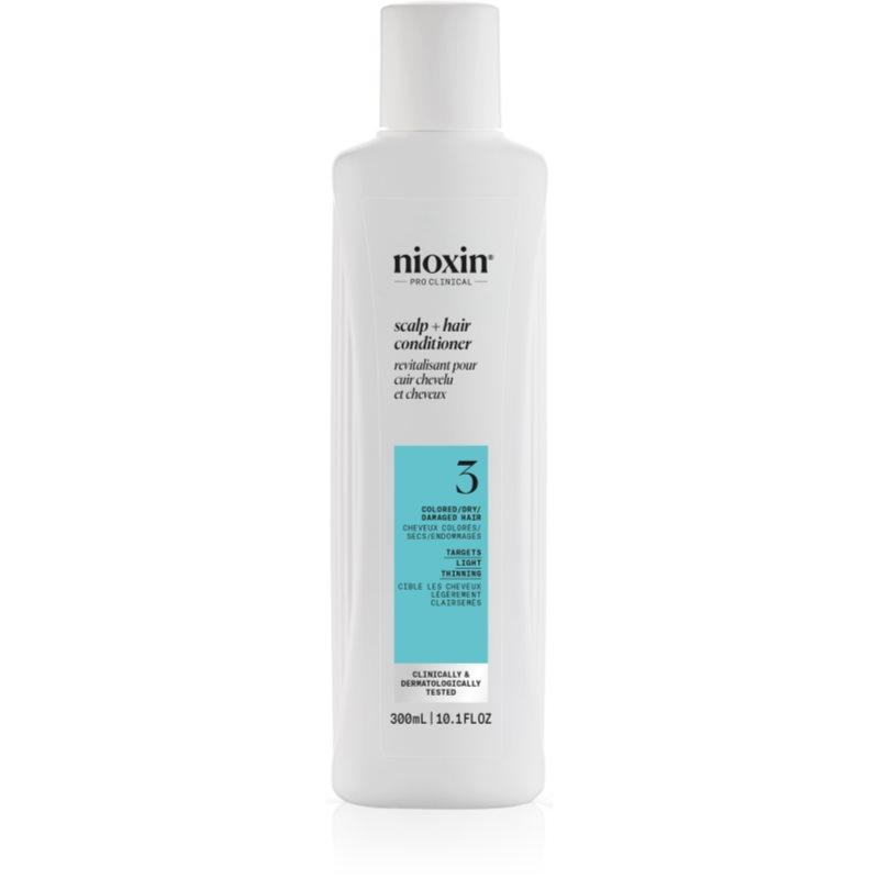 Nioxin System 3 Scalp + Hair Conditioner балсам за боядисана оредяваща коса 300 мл. на ниска цена