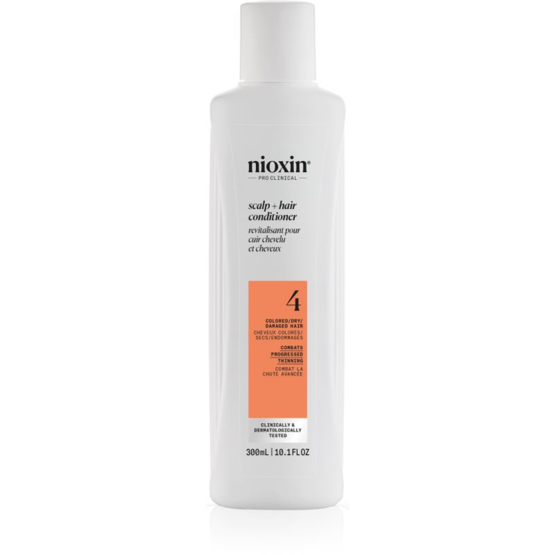 Nioxin System 4 Scalp + Hair Conditioner хидратиращ и подхранващ балсам за боядисана и увредена коса 300 мл. на ниска цена