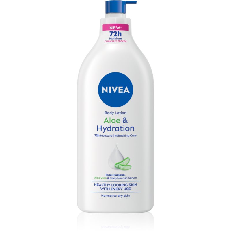 Nivea Aloe & Hydration хидратиращо мляко за тяло с алое вера 625 мл.