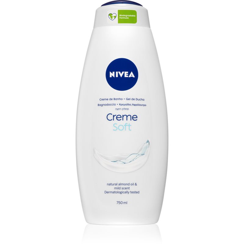 Nivea Creme Soft крем душ гел макси 750 мл.