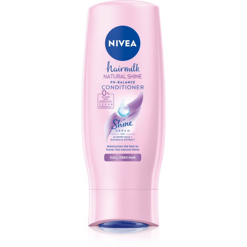Nivea Hairmilk Natural Shine балсам-грижа 200 мл.