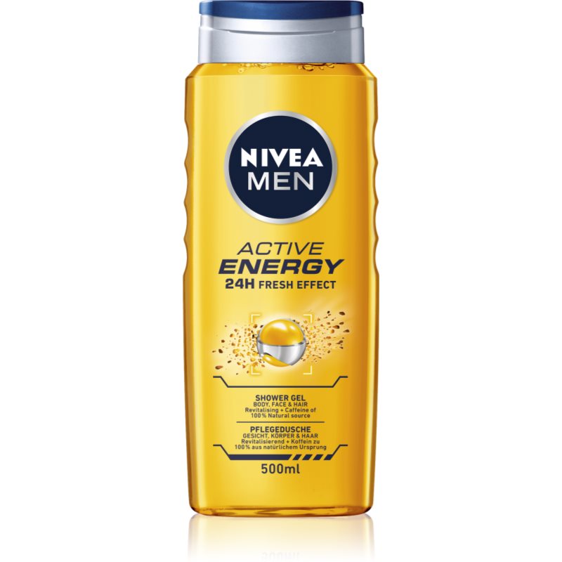 Nivea Men Active Energy душ-гел за мъже 500 мл.