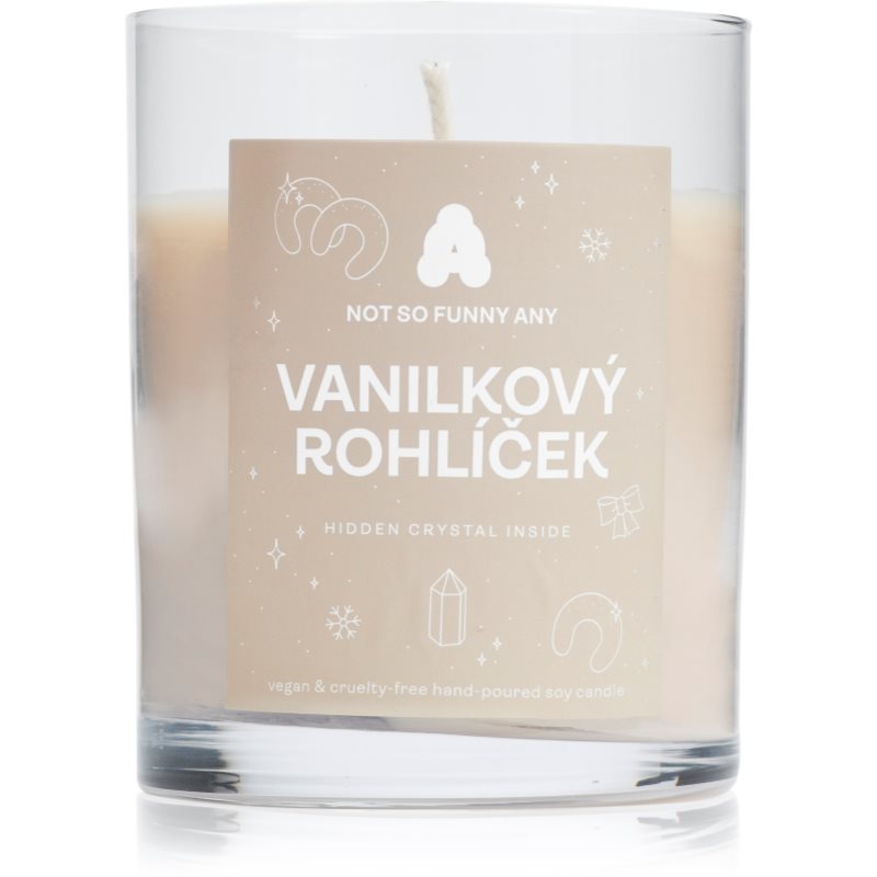 Not So Funny Any Crystal Candle Vanilkový rohlíček свещ с кристал 220 гр.