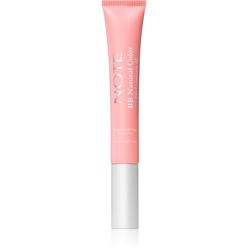 Note Cosmetique BB Natural Color гланц-грижа за устни цвят 02 12 мл.