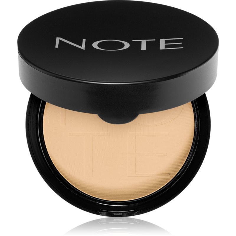 Note Cosmetique Luminous Silk компактна пудра 02 Natural Beige 10 гр.