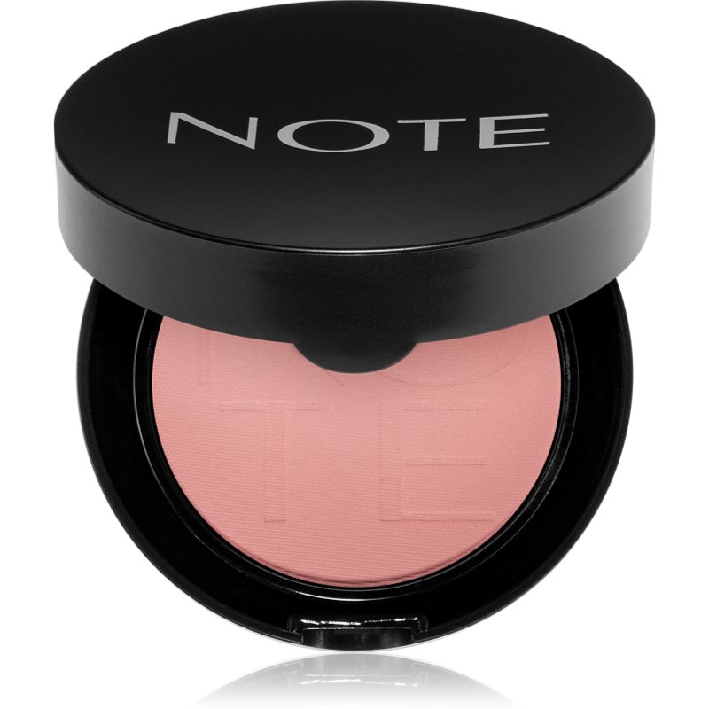 Note Cosmetique Luminous Silk руж - пудра 01 pinky beach 5