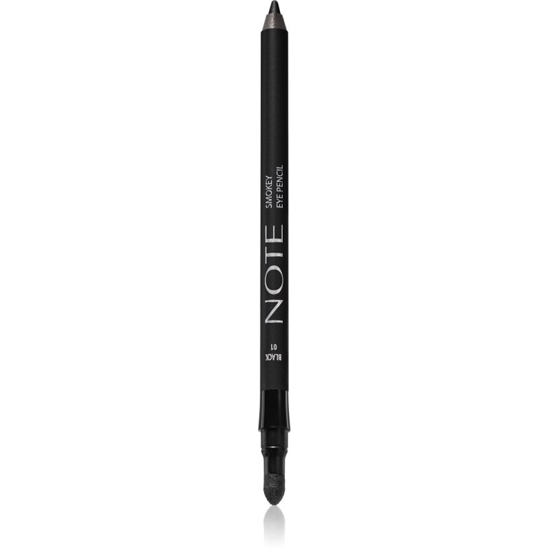 Note Cosmetique Smokey Eye Pencil водоустойчив молив за очи 01 Black 1